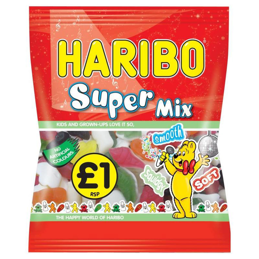 Haribo Supermix £1 PM 180gm x 12 - The Candy Box